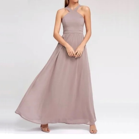 NWT LULU’S - Air of Romance Bridesmaid Dress XS - Picture 2 of 5